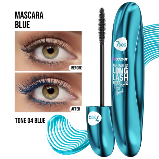 METALLIC MASCARA - BLUE