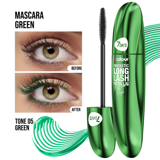 METALLIC MASCARA - GREEN