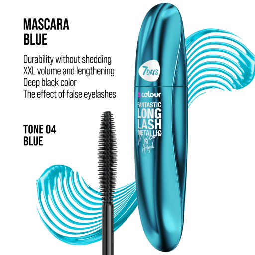 METALLIC MASCARA - BLUE