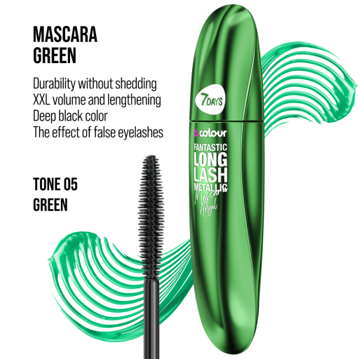 METALLIC MASCARA - GREEN