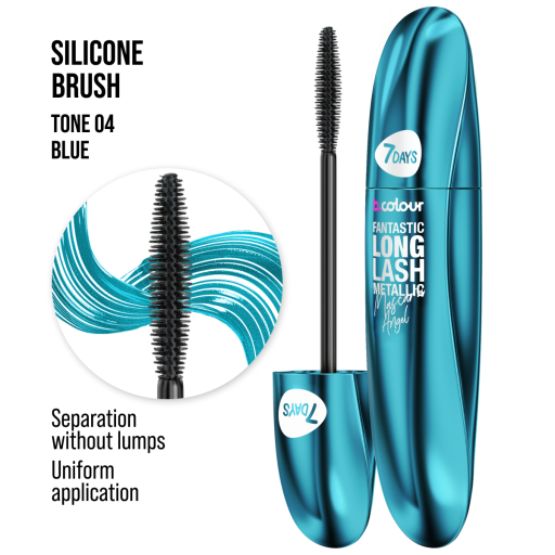 METALLIC MASCARA - BLUE