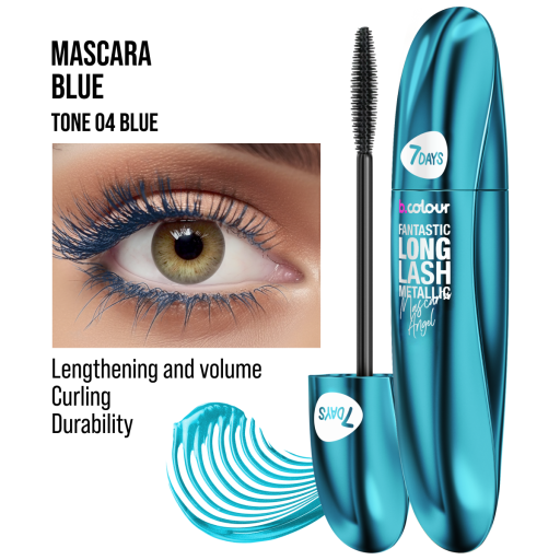 METALLIC MASCARA - BLUE