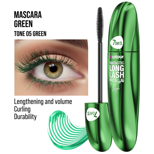 METALLIC MASCARA - GREEN