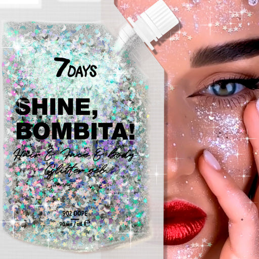 GEL GLITTER FOR FACE, HAIR & BODY - DOPE
