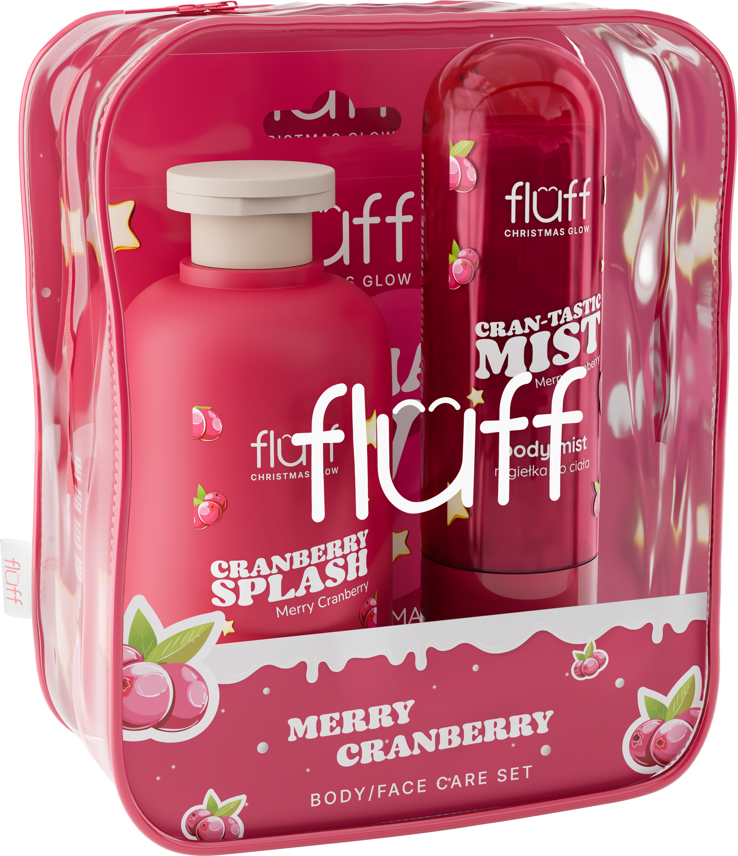 FFLUFF - ACE & BODY CARE GIFT SET - MERRY CRANBERRY