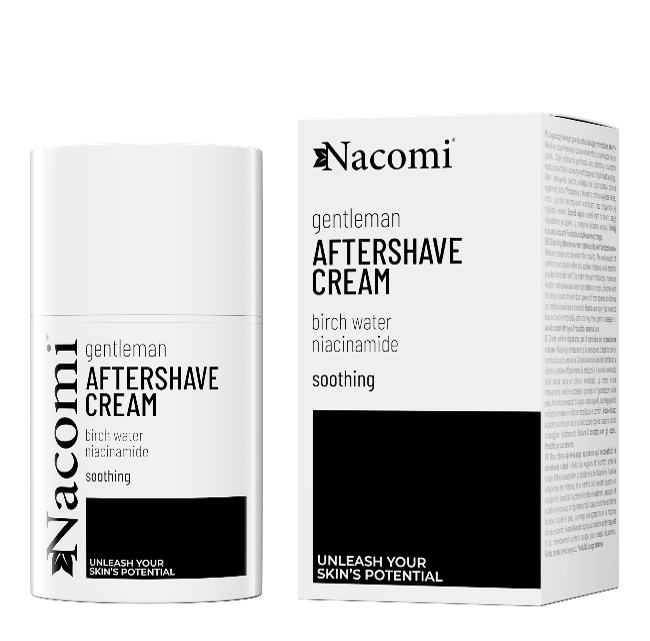 AFTERSHAVE CREAM FOR MEN - 50ml - Vegan
