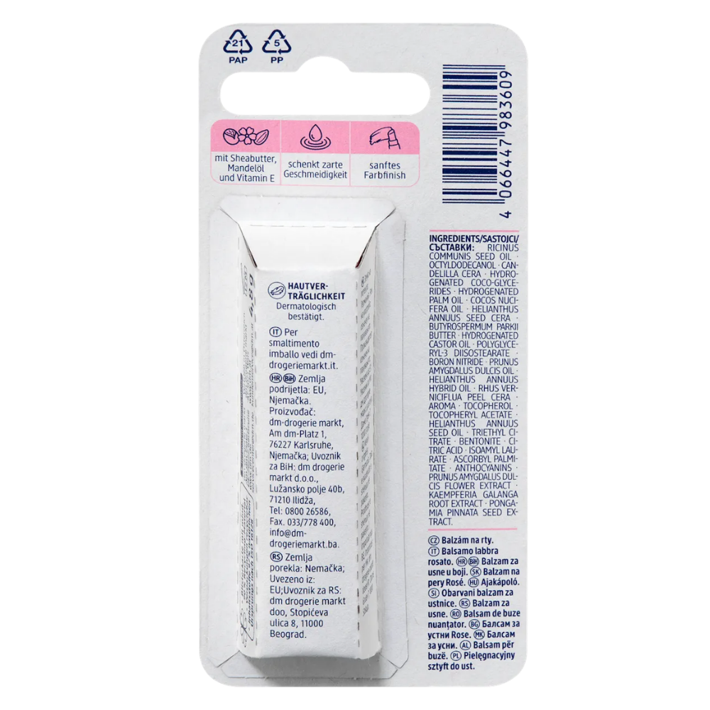 Balea Lip Balm Rosé – 4.8 g
