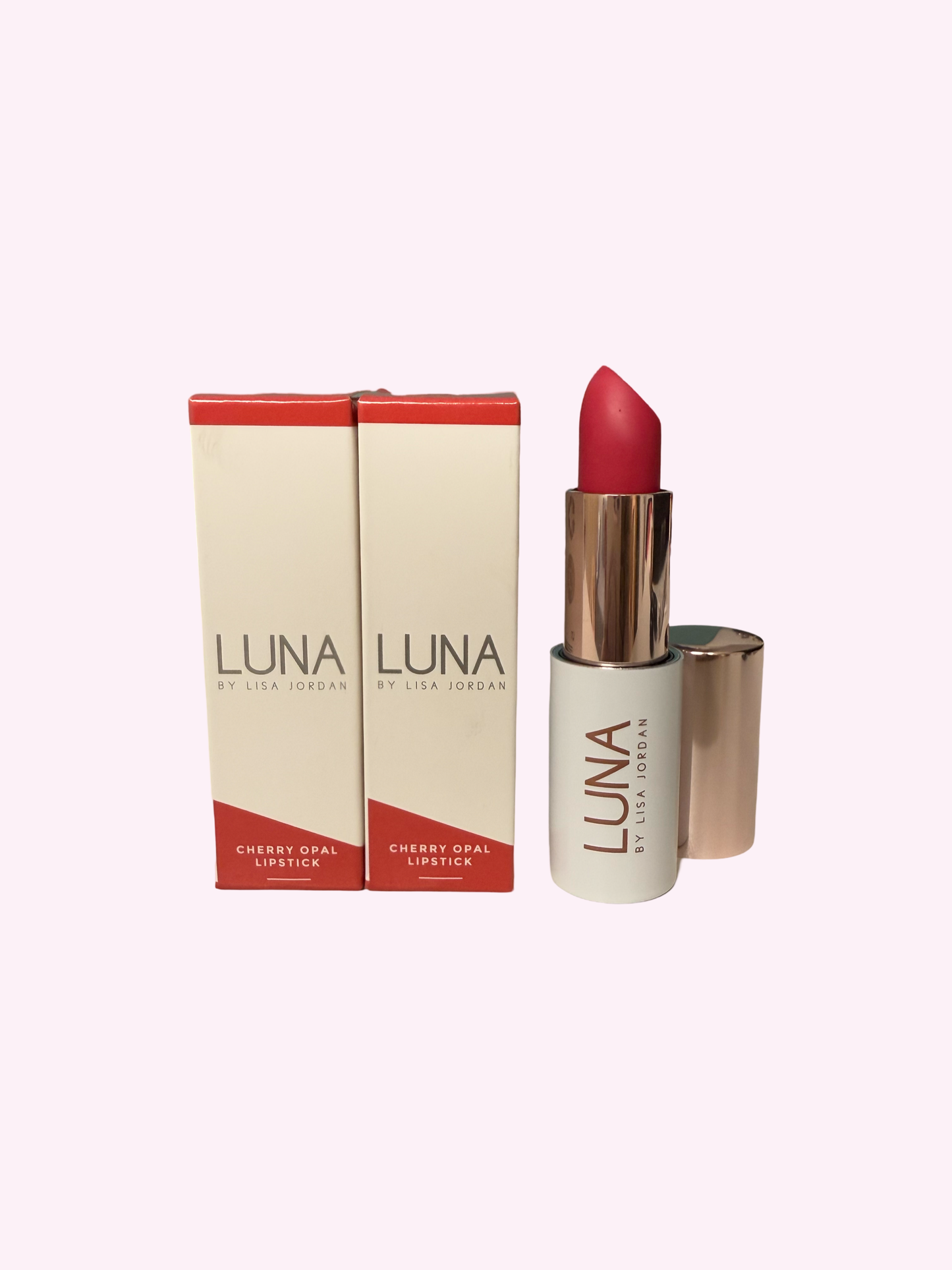 LUNA CHERRY OPAL LIPSTICK