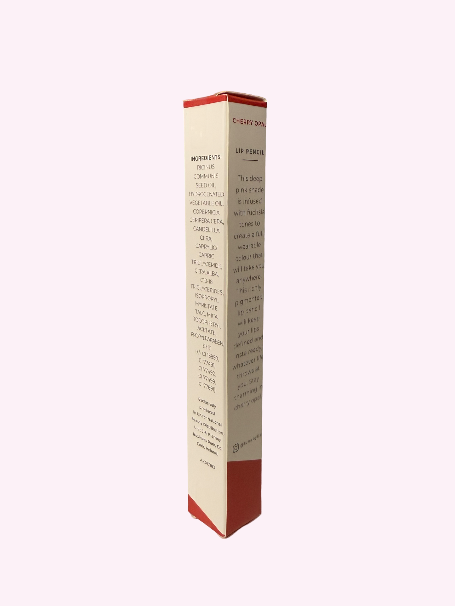 LUNA CHERRY OPAL LIP PENCIL