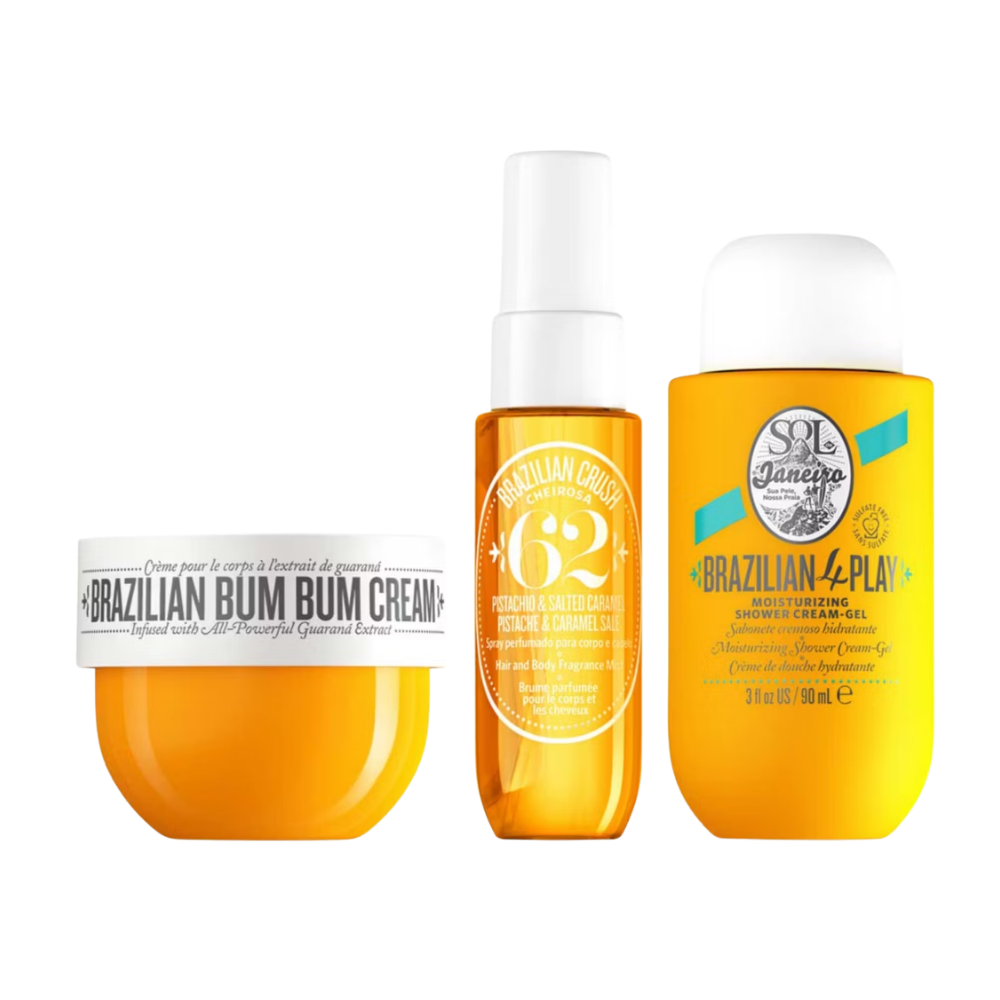 Sol de Janeiro Bum Bum Jet Set with body cream, shower gel and fragrance mist