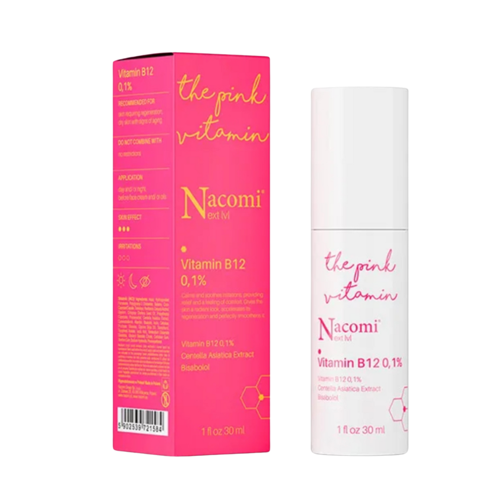 🎁 NACOMI - FACE SERUM - VITAMIN B12 - 0.1% - 30 ml (100% off)