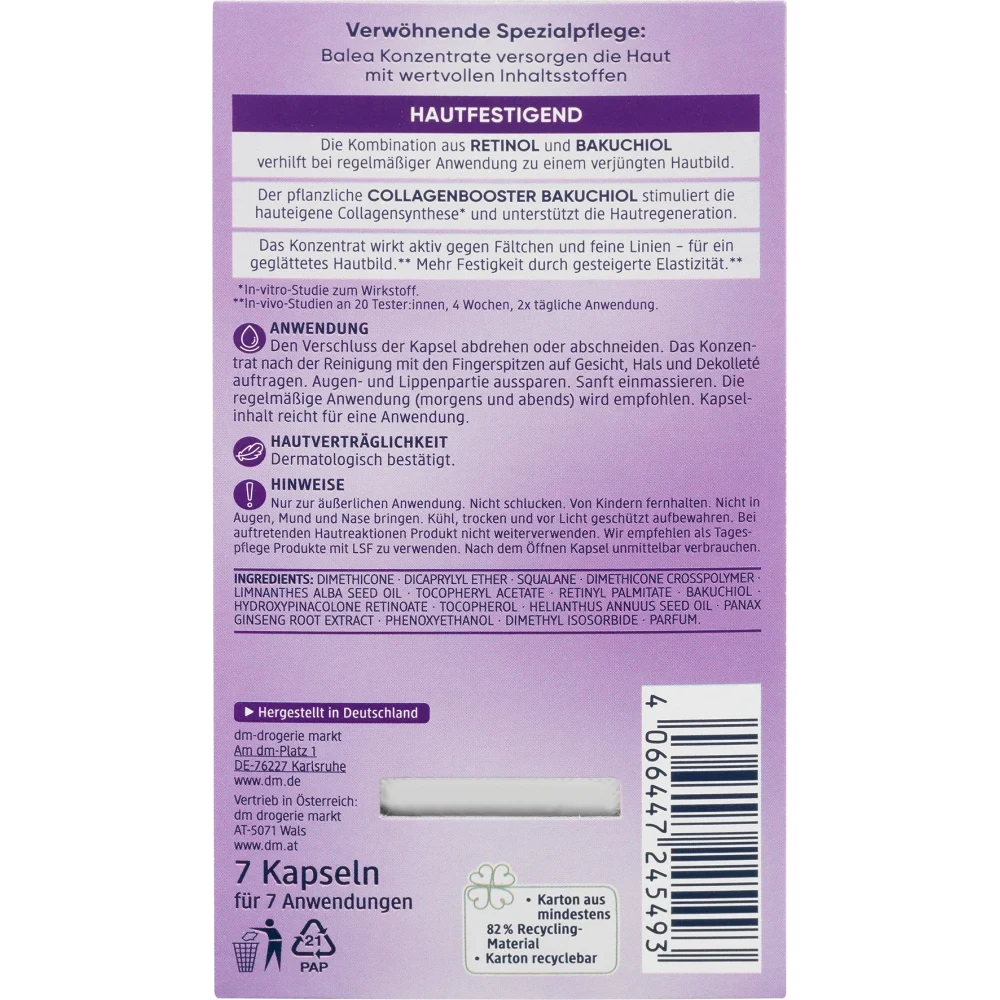 RETINOL CONCENTRATE CAPSULES