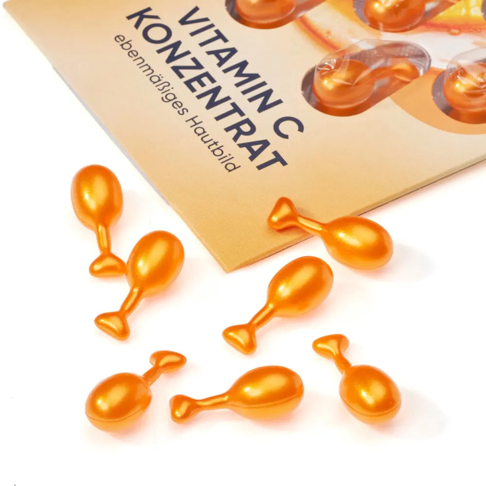 Vitamin C anti aging face capsules
