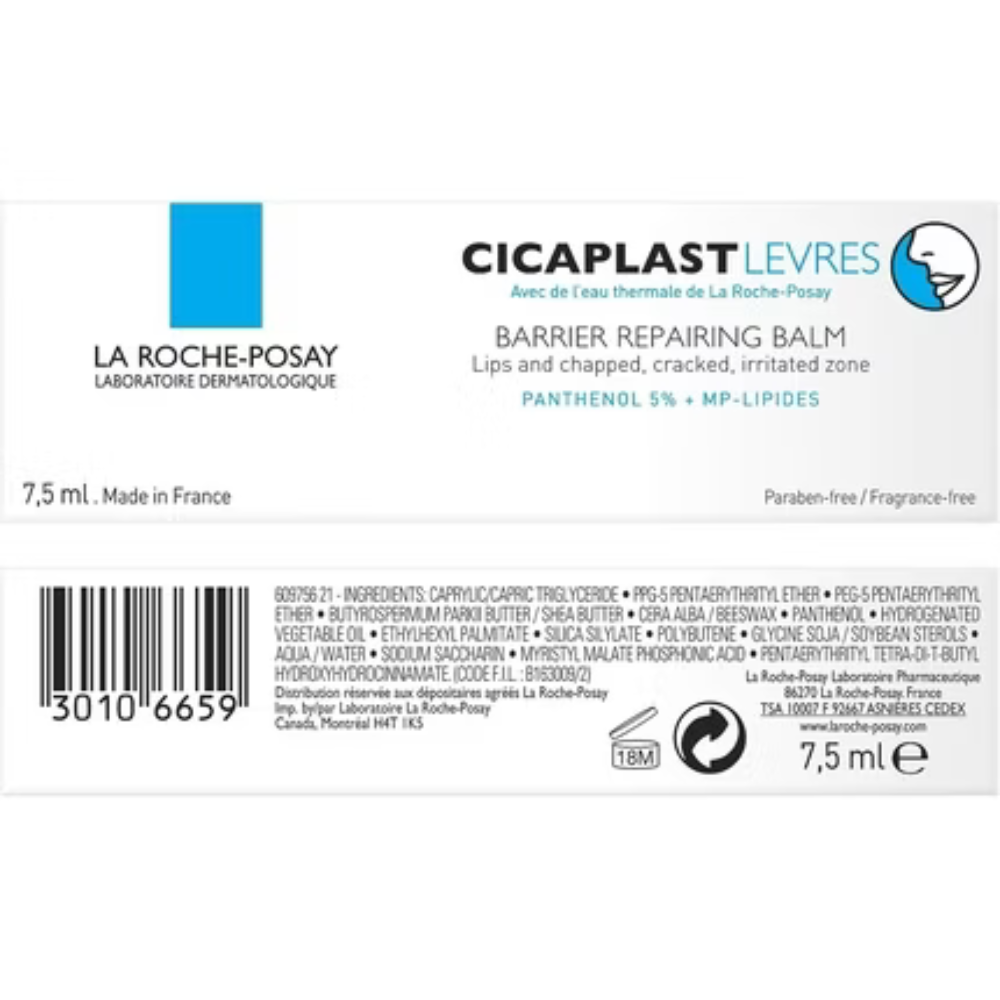 LA ROCHE-POSAY REPAIRING LIP BALM 7.5ml