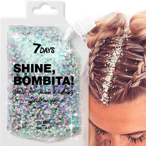 GEL GLITTER FOR FACE, HAIR & BODY - DOPE