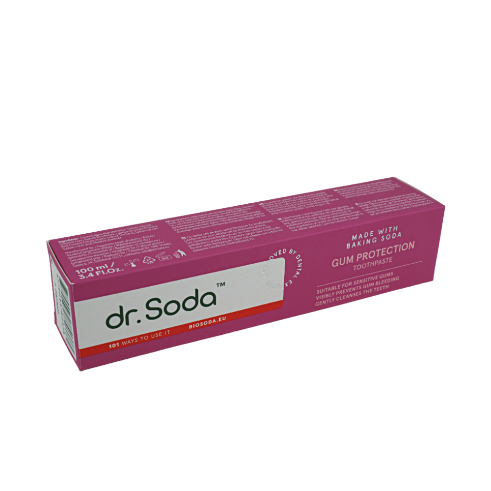 INSODA: TOOTHPASTE 'GUM PROTECTION' - 100g - VEGAN