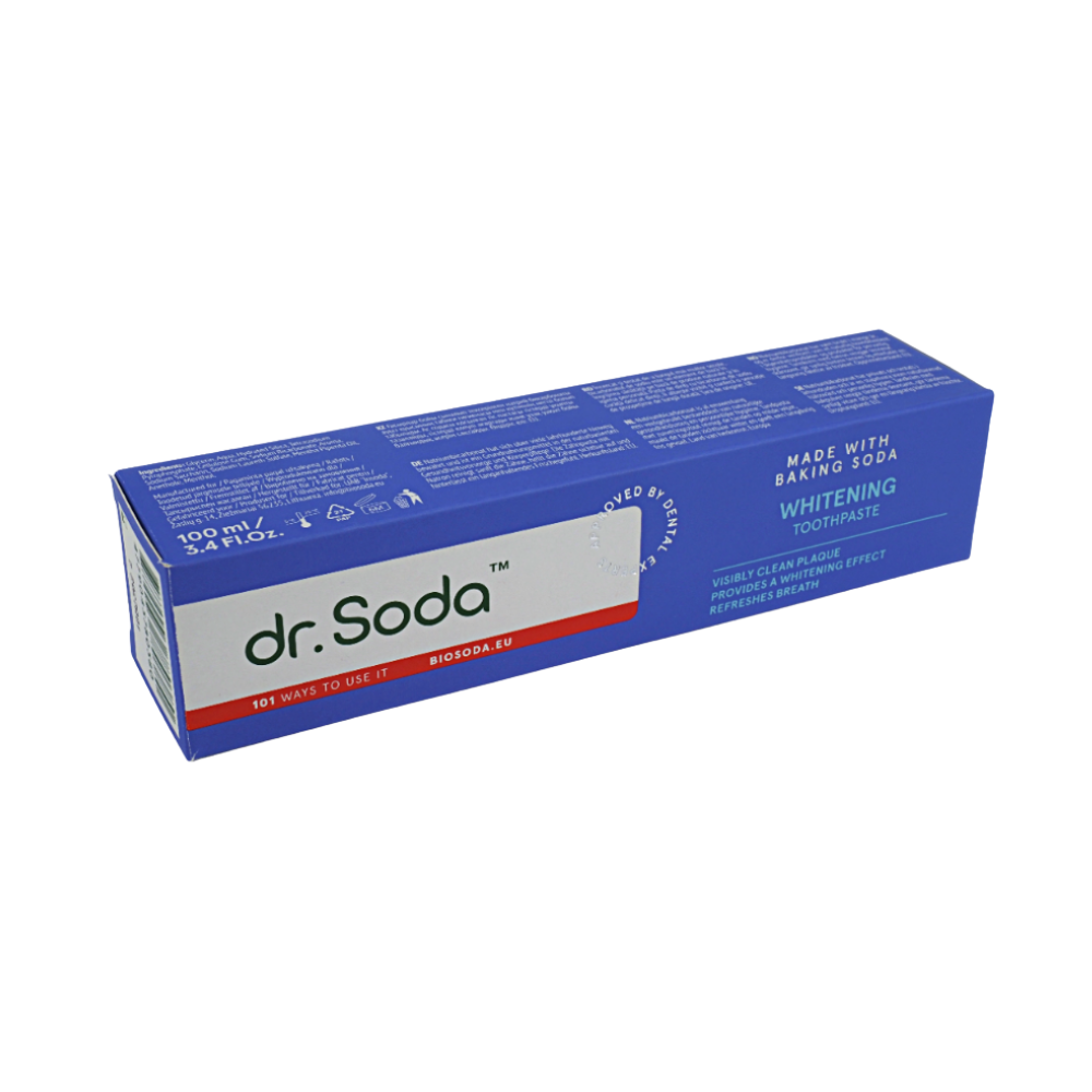 INSODA: TOOTHPASTE 'WHITENING' - 100g - VEGAN