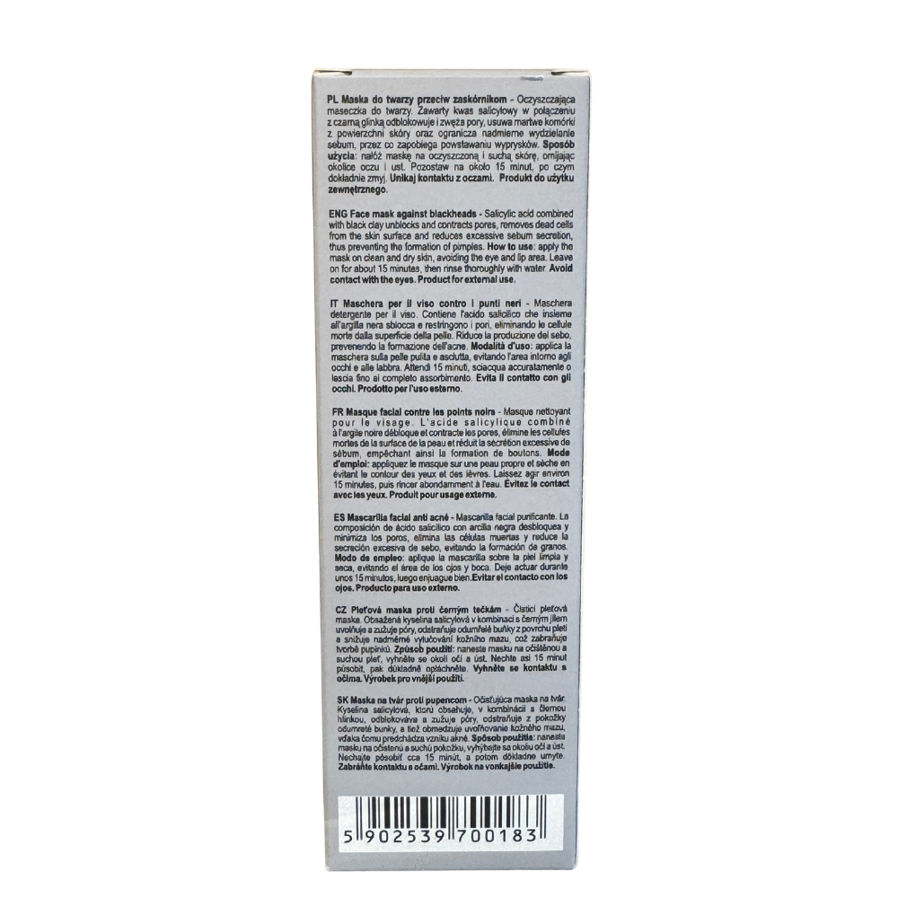 NO MORE PORES FACE MASK - 50ml - Vegan - NACOMI