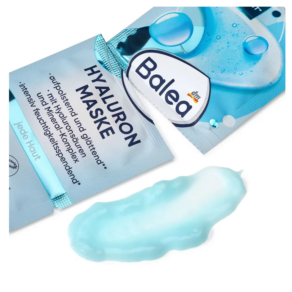 HYALURONIC ACID FACE MASK - BALEA - 2 x 8ml