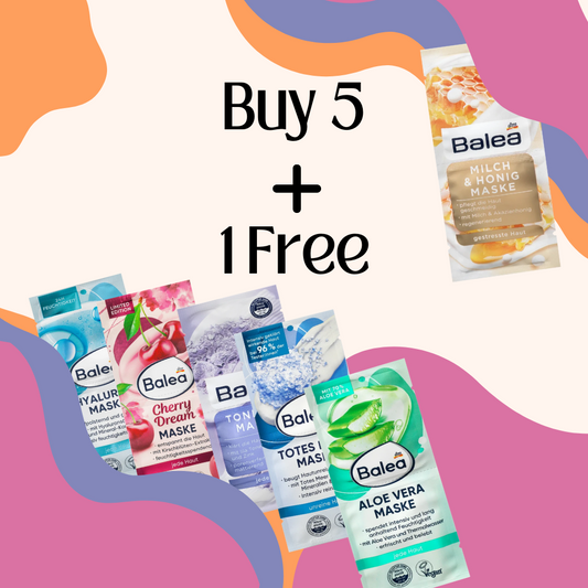BUY 5 BALEA MASKS + GET 1 FREE