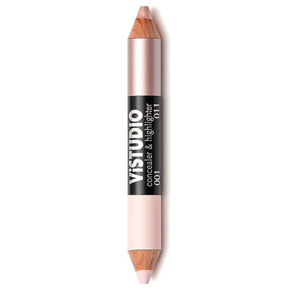 VISTUDIO CONCEALER & HIGHLIGHTER DUO - 001 & 011