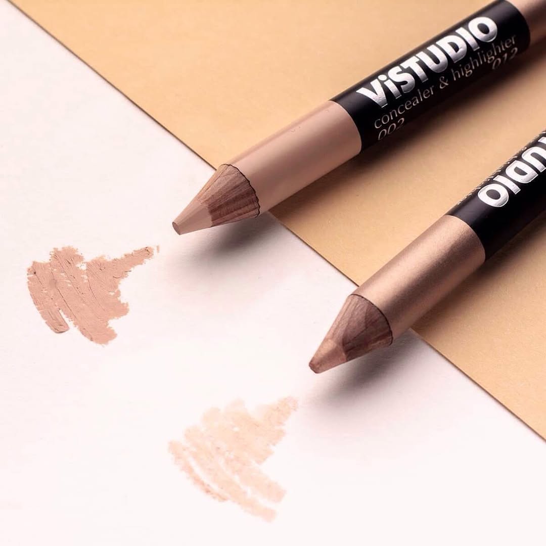 VISTUDIO CONCEALER & HIGHLIGHTER DUO - 001 & 011