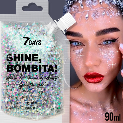 GEL GLITTER FOR FACE, HAIR & BODY - DOPE