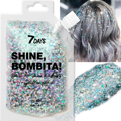 GEL GLITTER FOR FACE, HAIR & BODY - DOPE