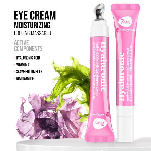 EYE CREAM CRYO MASSAGER, Hyaluronic 18 ML