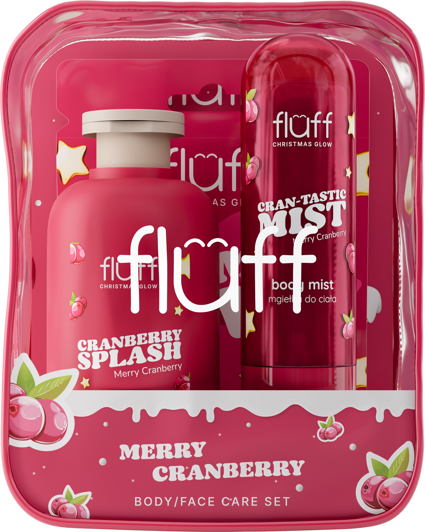 FFLUFF - ACE & BODY CARE GIFT SET - MERRY CRANBERRY