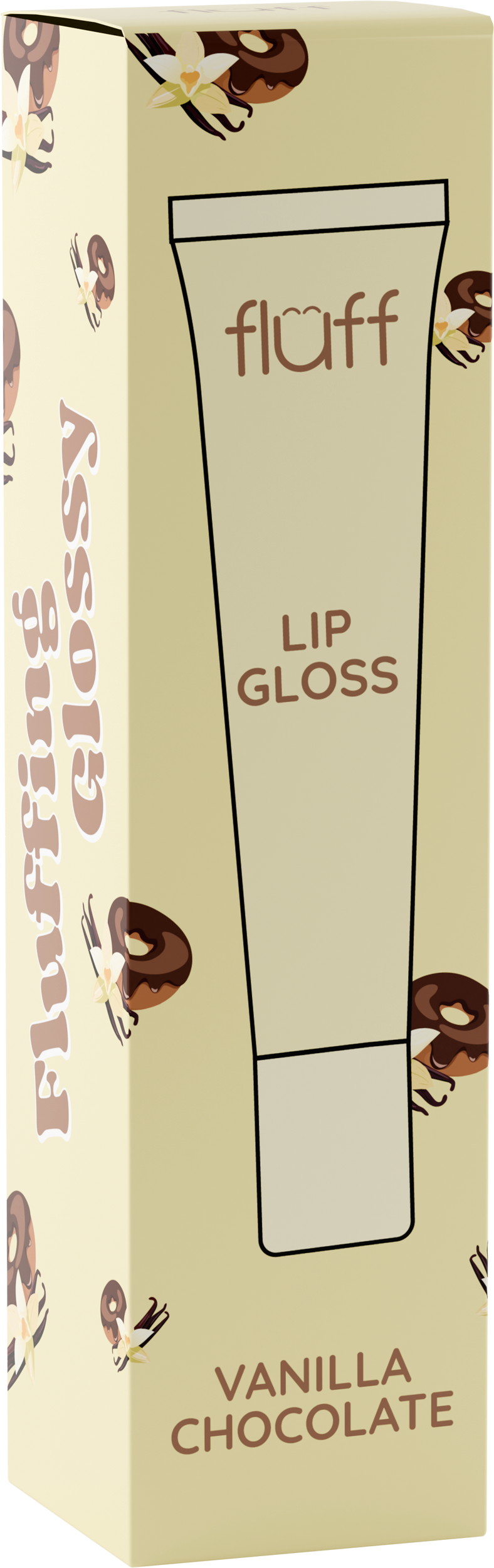 FLUFF - FACE & BODY CARE GIFT SET - VANILLA CHOCOLATE