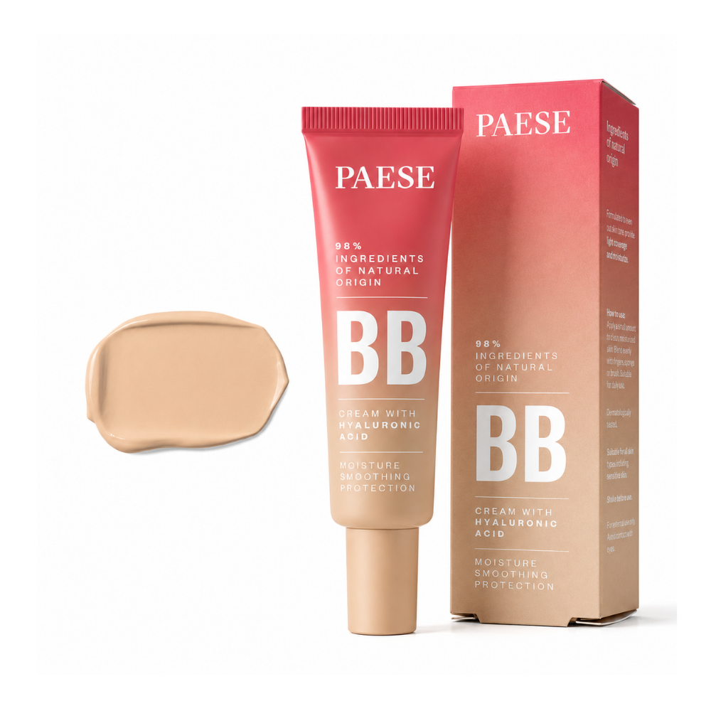 PAESE BB Cream with Hyaluronic Acid - 01 Ivory - 30 ml