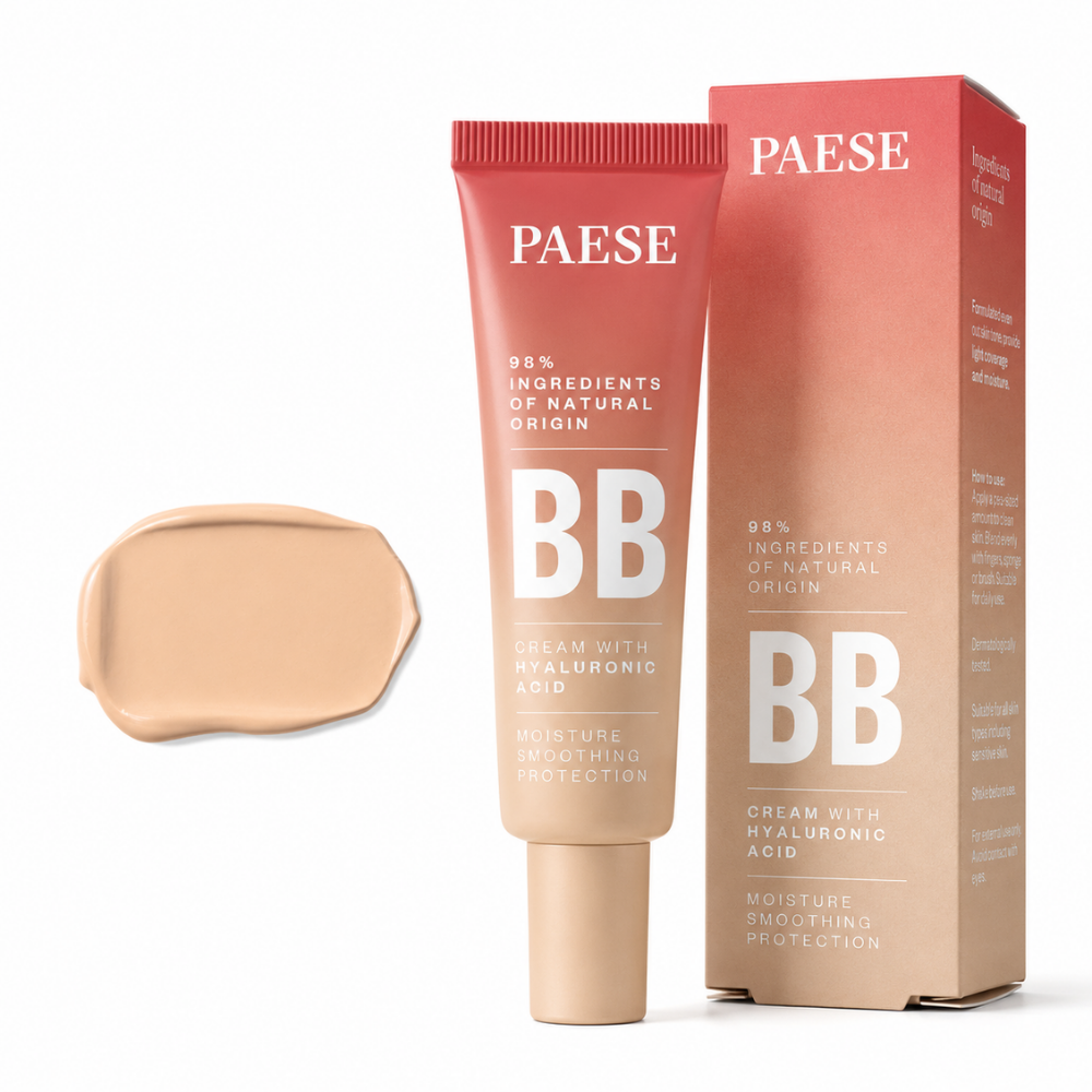 PAESE BB Cream with Hyaluronic Acid - 02N Beige - 30 ml