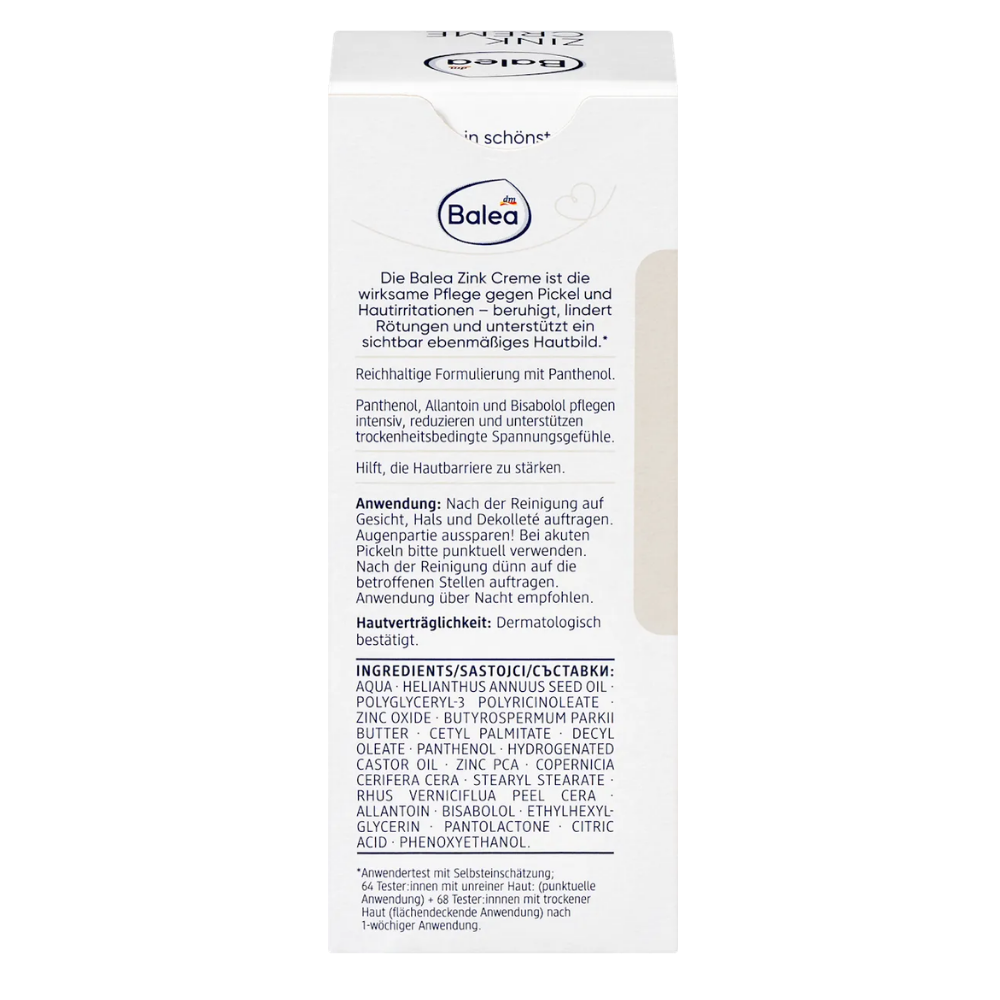 Balea Zinc Cream – 50 ml – view 3