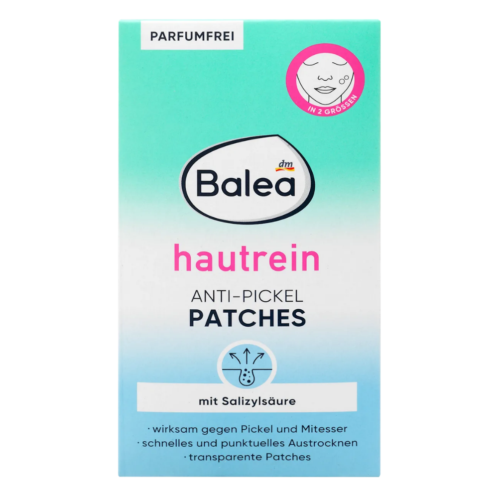 Balea Anti-Blemish Patches "Hautrein" (Clear Skin) – 36 pcs