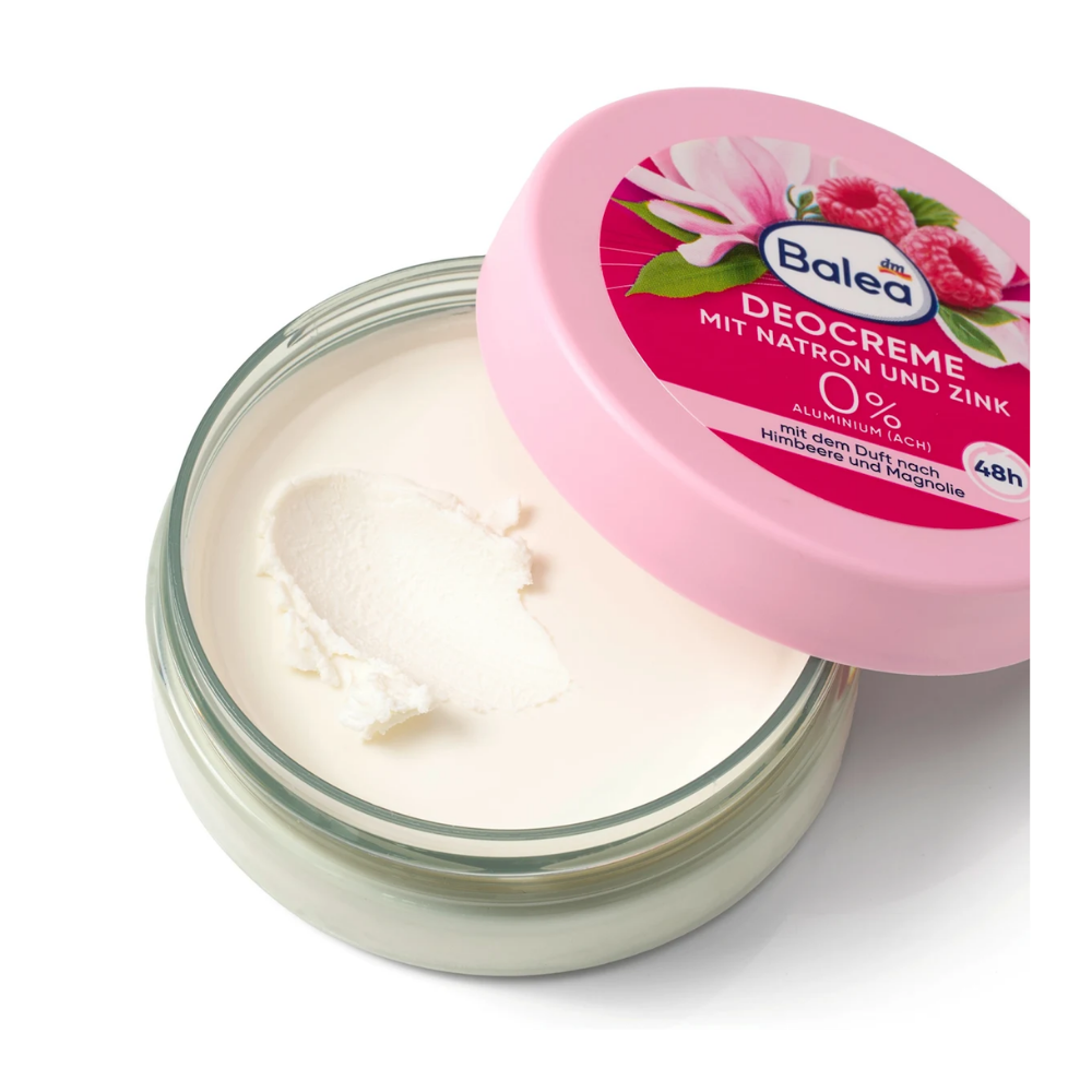 Balea Deodorant Cream with Baking Soda & Zinc – 50 ml