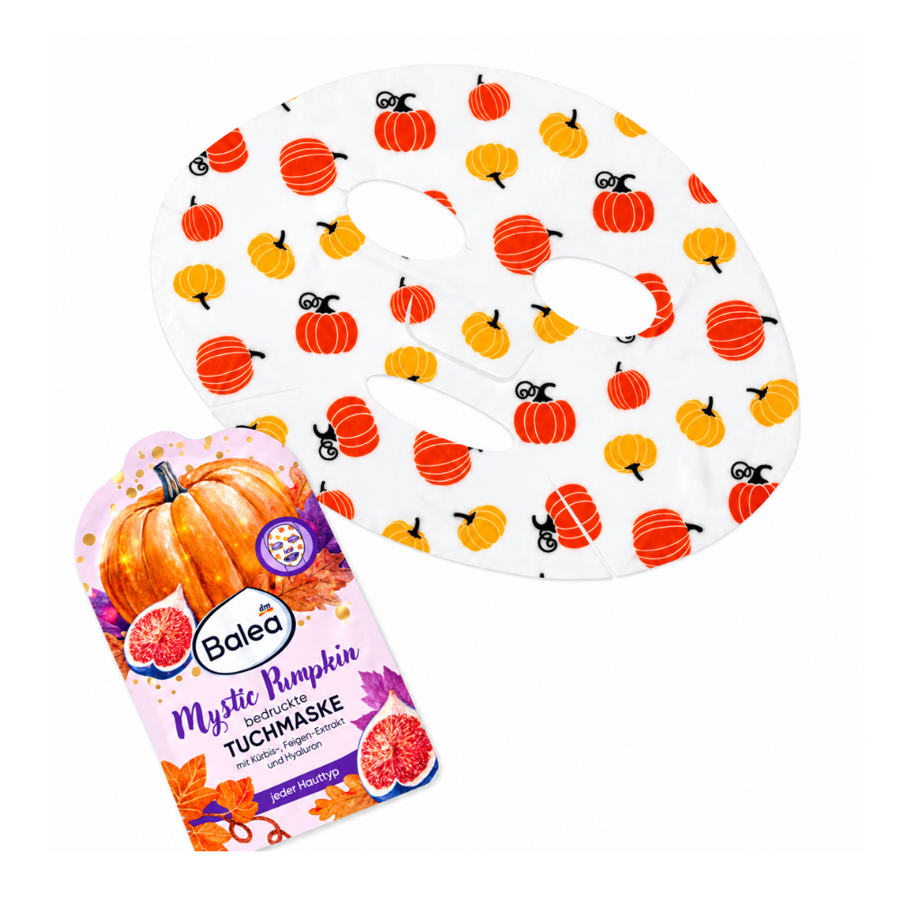 Balea Printed Sheet Mask "Mystic Pumpkin" – 1 pc