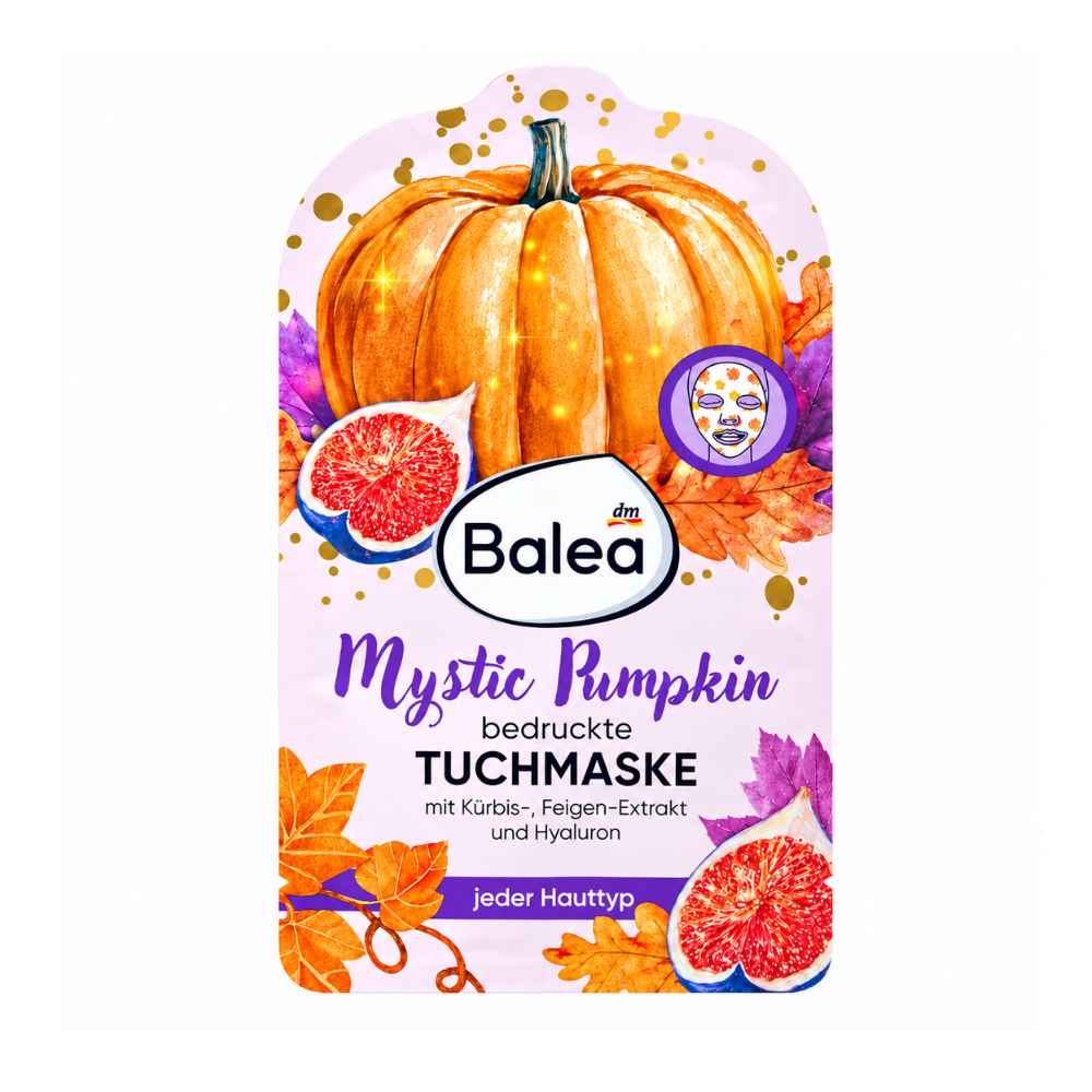 Balea Printed Sheet Mask "Mystic Pumpkin" – 1 pc