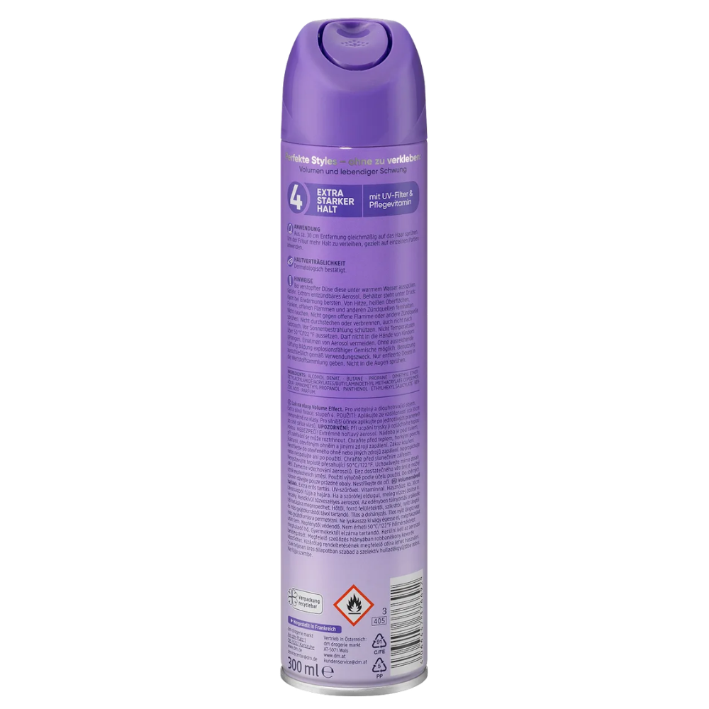 Balea Hairspray "Volume Effect" – 300 ml