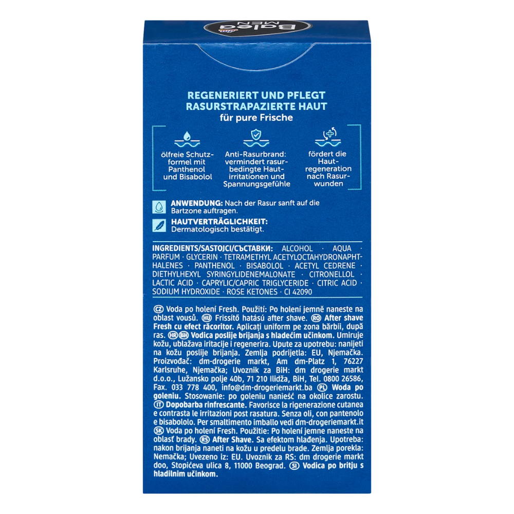 Balea MEN Aftershave "Fresh" – 100 ml