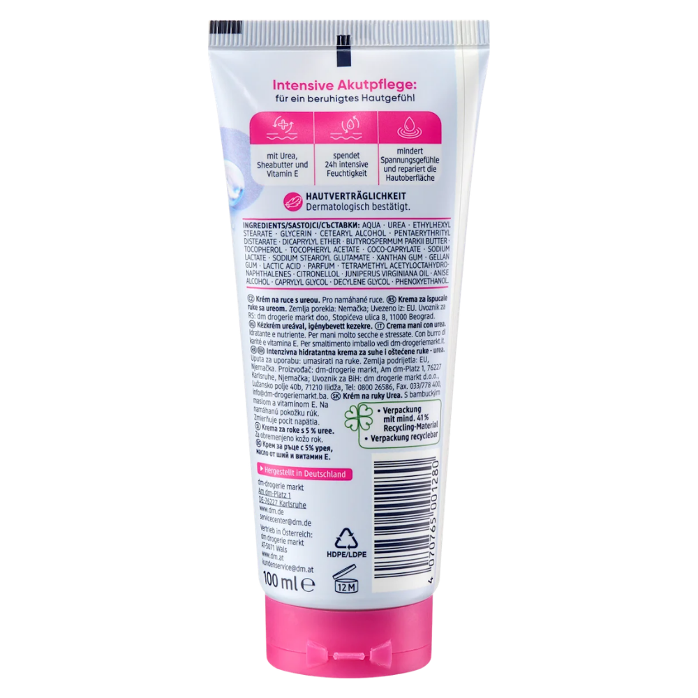 Balea Hand Cream with Urea – 100 ml