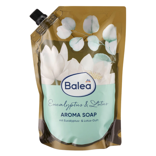 Balea Liquid Soap Eucalyptus & Lotus Refill Pack – 500 ml