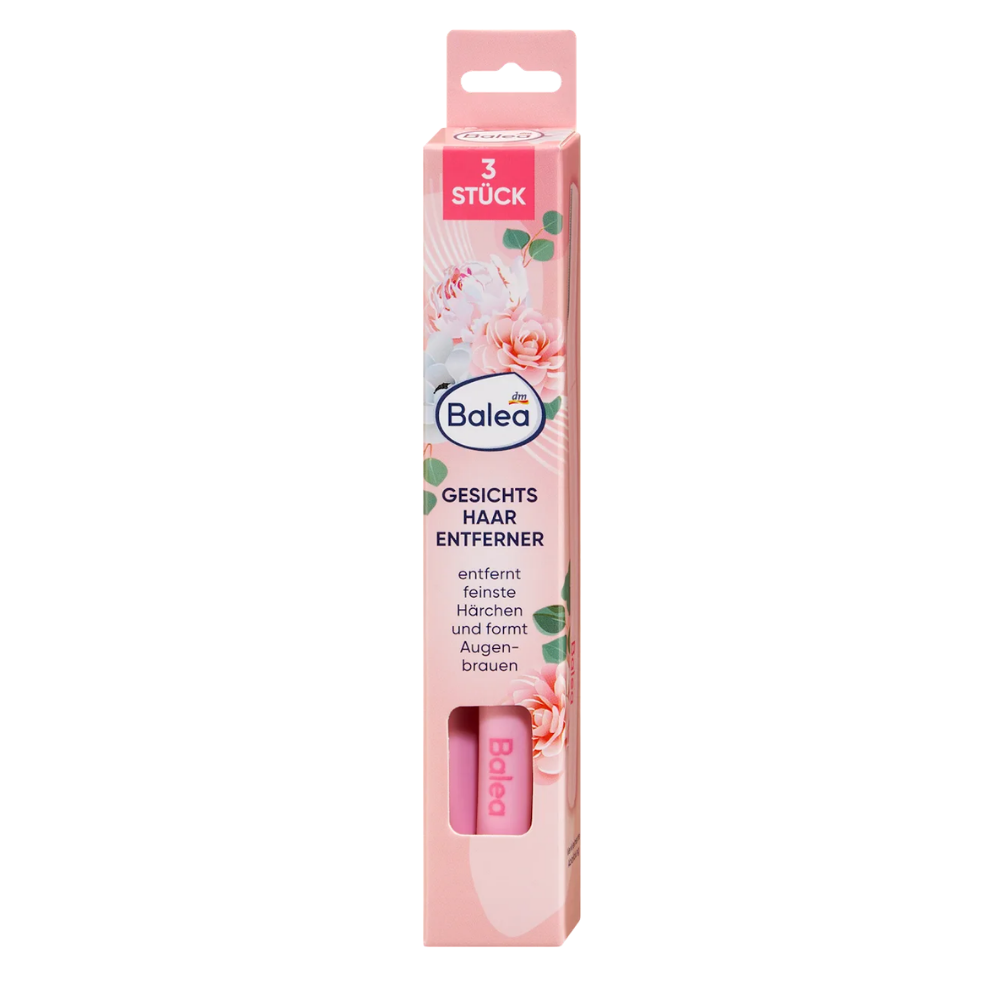 Balea Facial Hair Remover – 3 pcs
