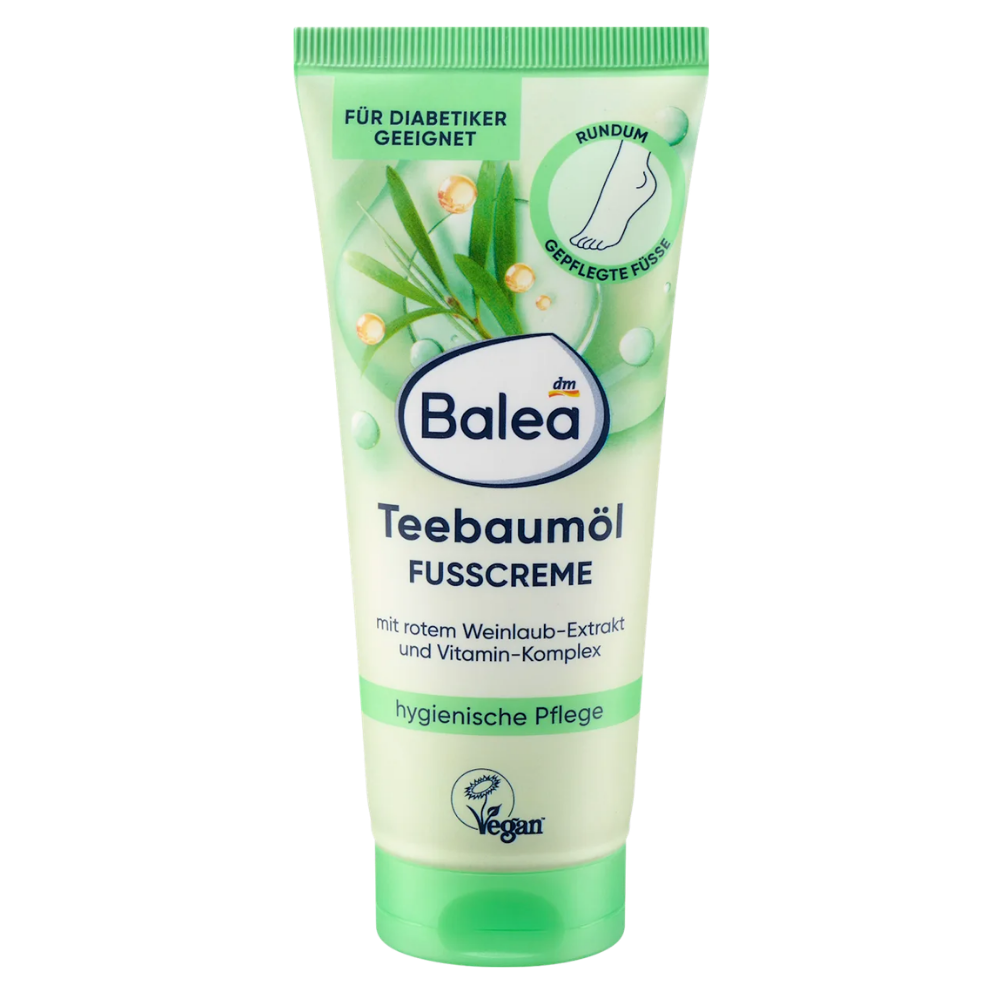 Balea Foot Cream Tea Tree Oil – 100 ml