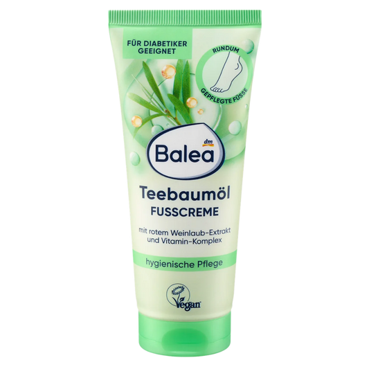 Balea Foot Cream Tea Tree Oil – 100 ml