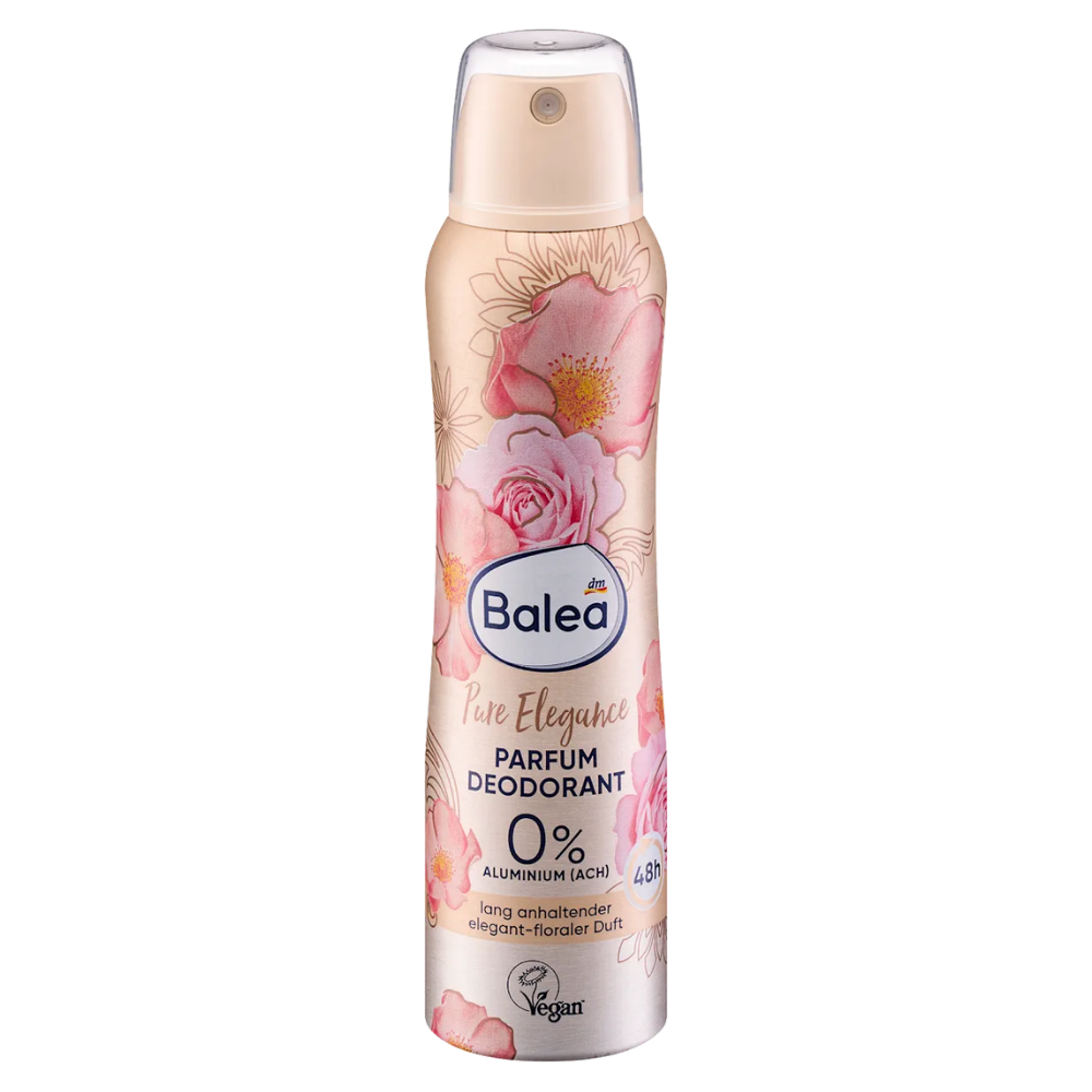 Balea Deodorant Spray Perfume "Pure Elegance" – 150 ml