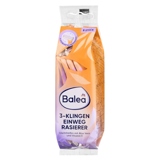 Balea Disposable Razors 3-Blade – 8 pcs