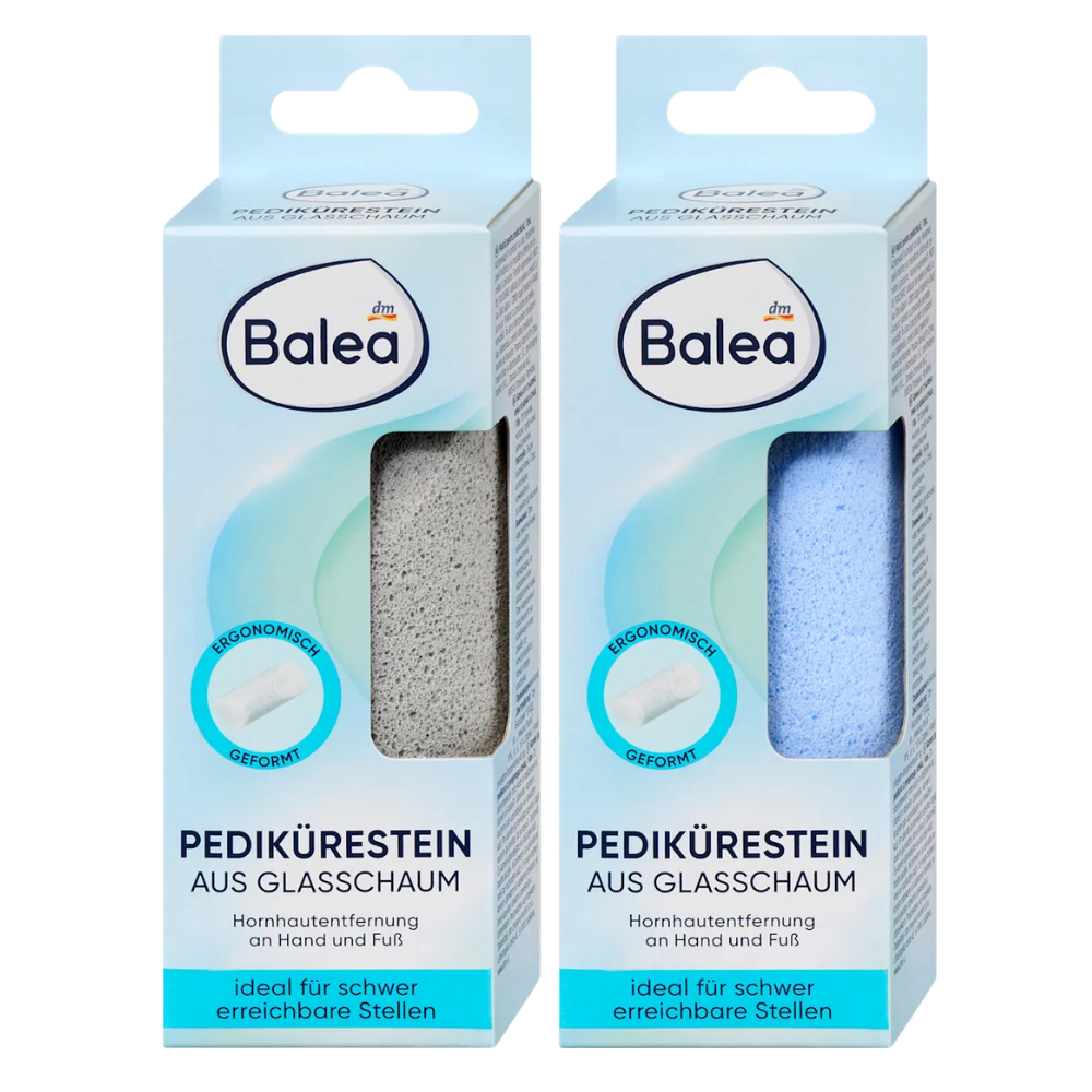Balea Glass Foam Pedicure Stone – 1 pc