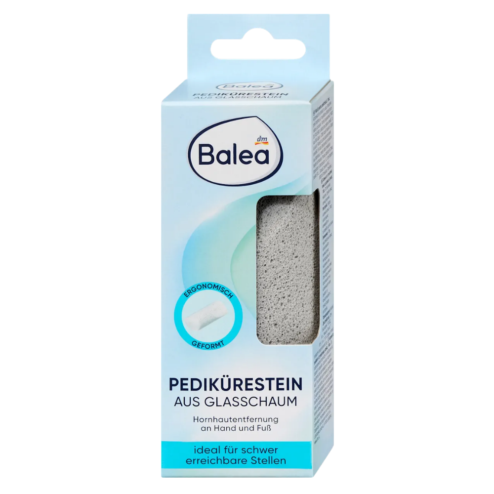 Balea Glass Foam Pedicure Stone – 1 pc
