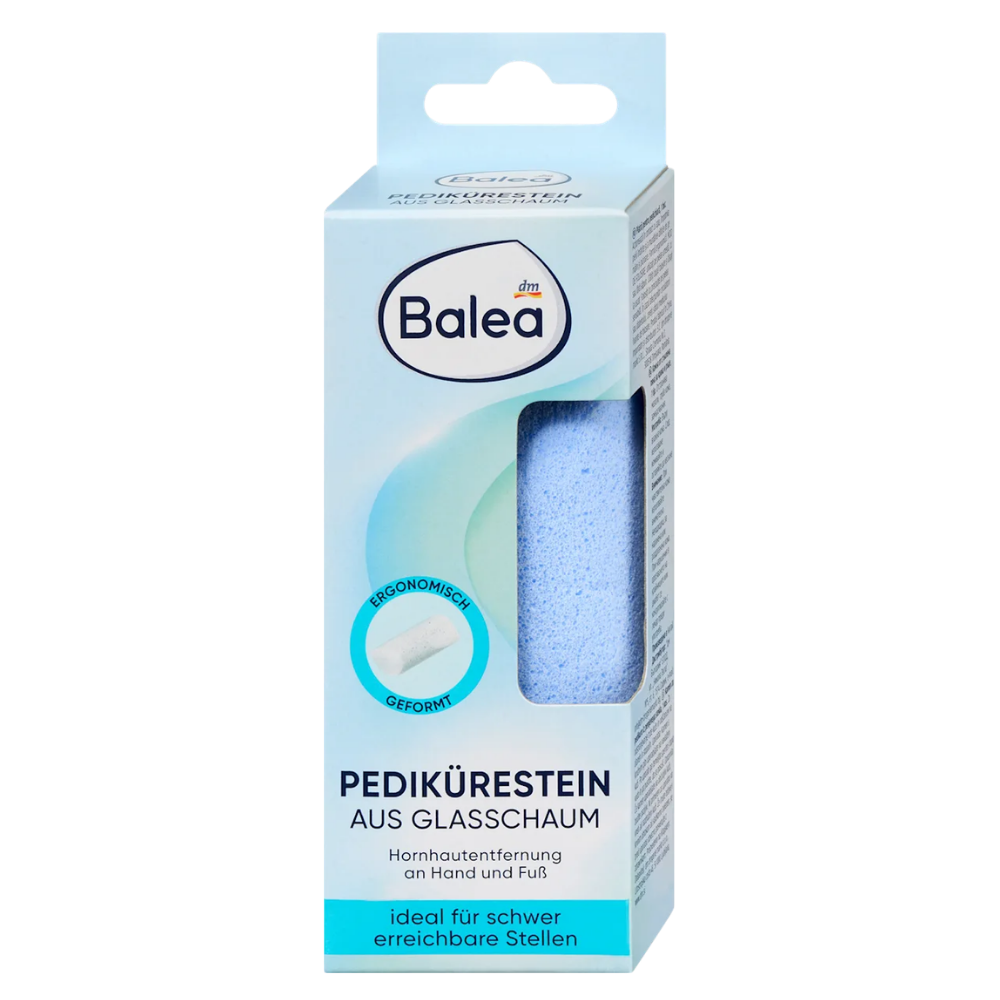 Balea Glass Foam Pedicure Stone – 1 pc